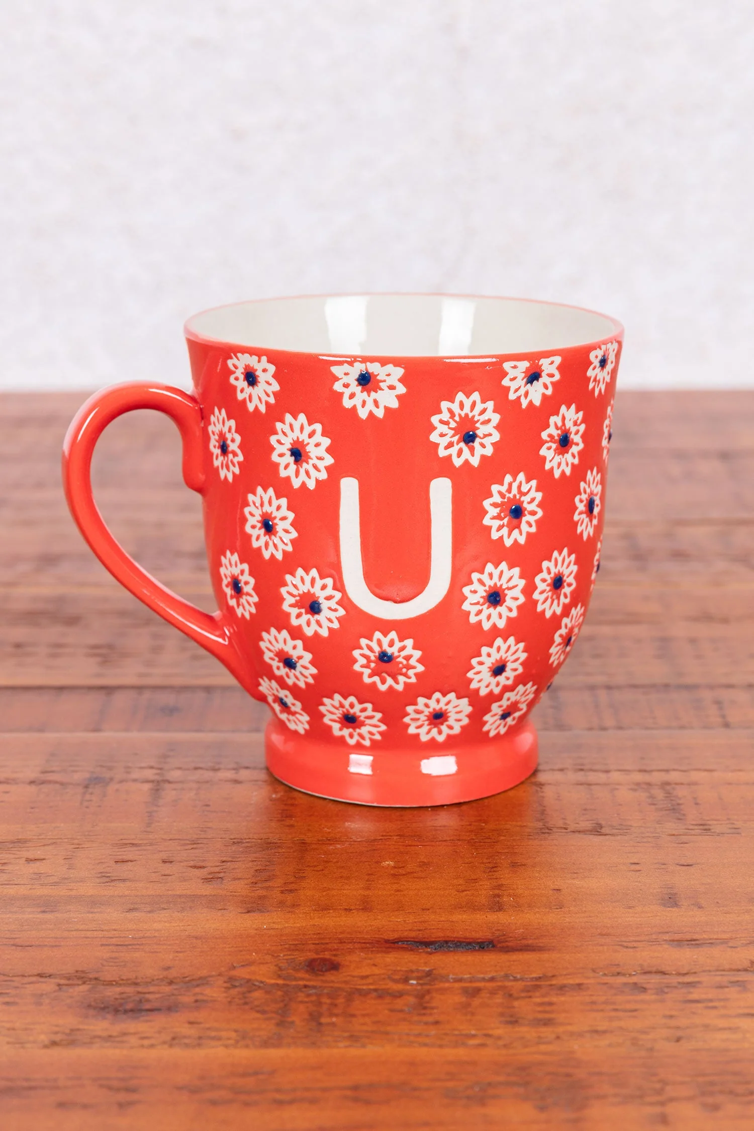 Eclectic Alphabet Mug U