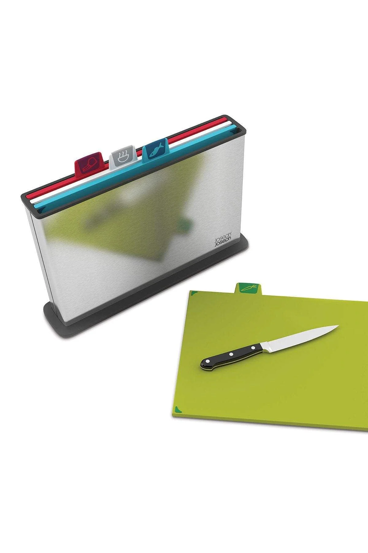 Index Steel Chopping Board Set