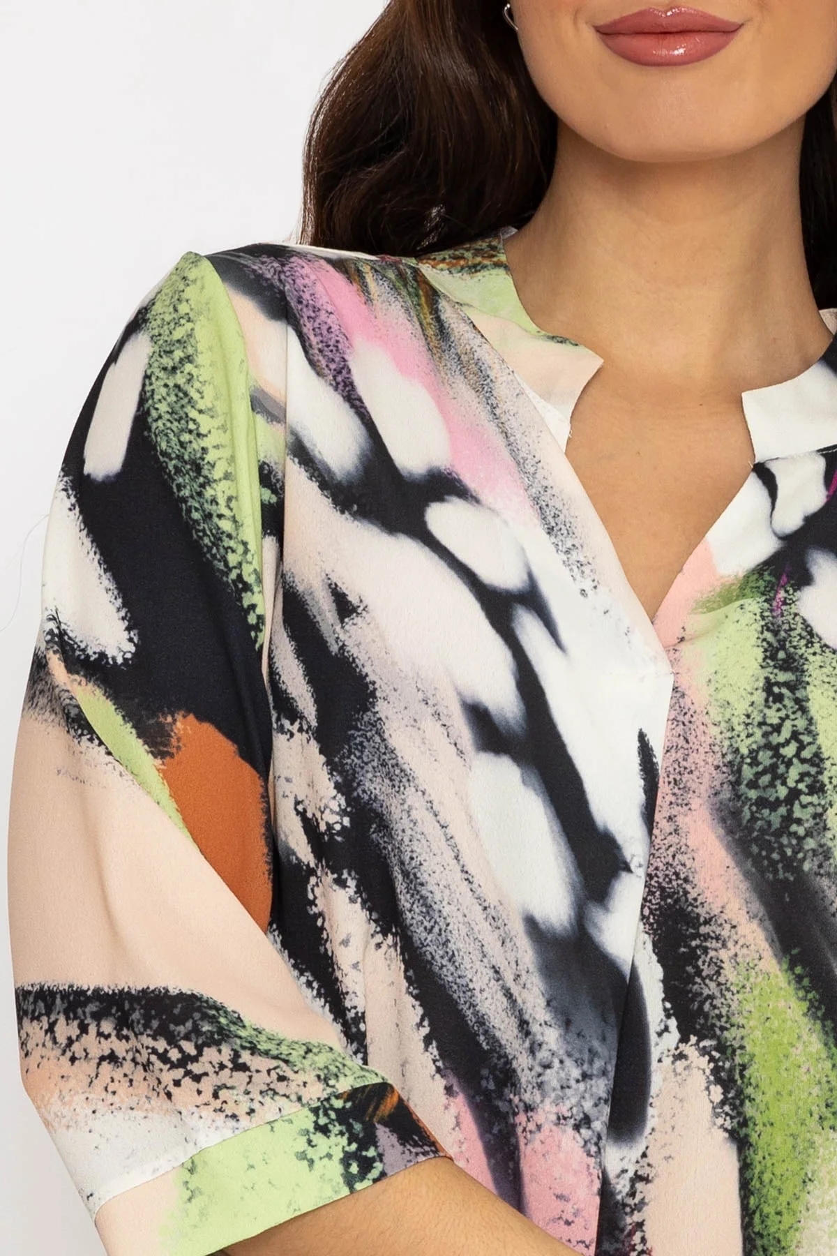 Olivia Top in Multi Print