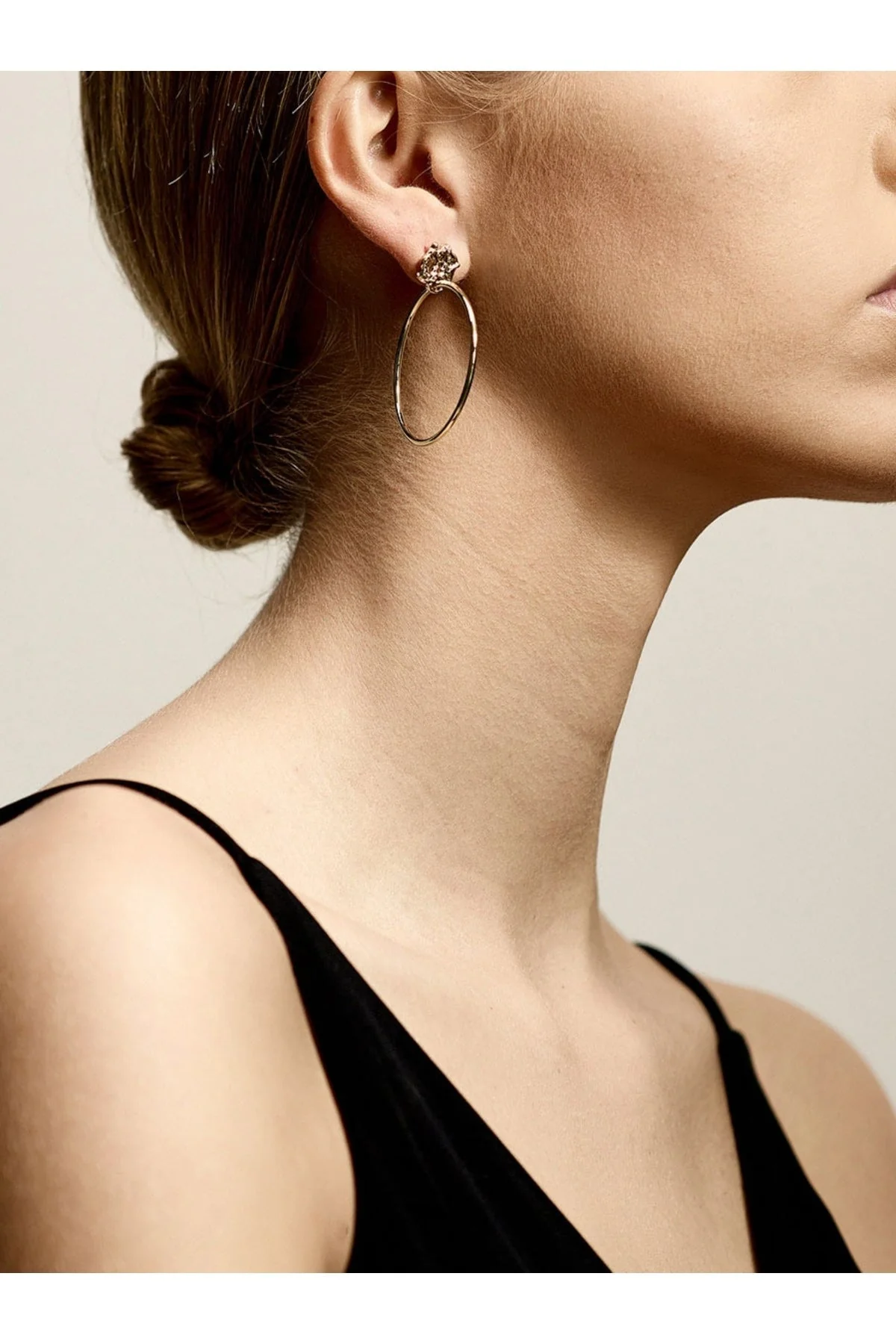 Gold Plated Hoop Earrings