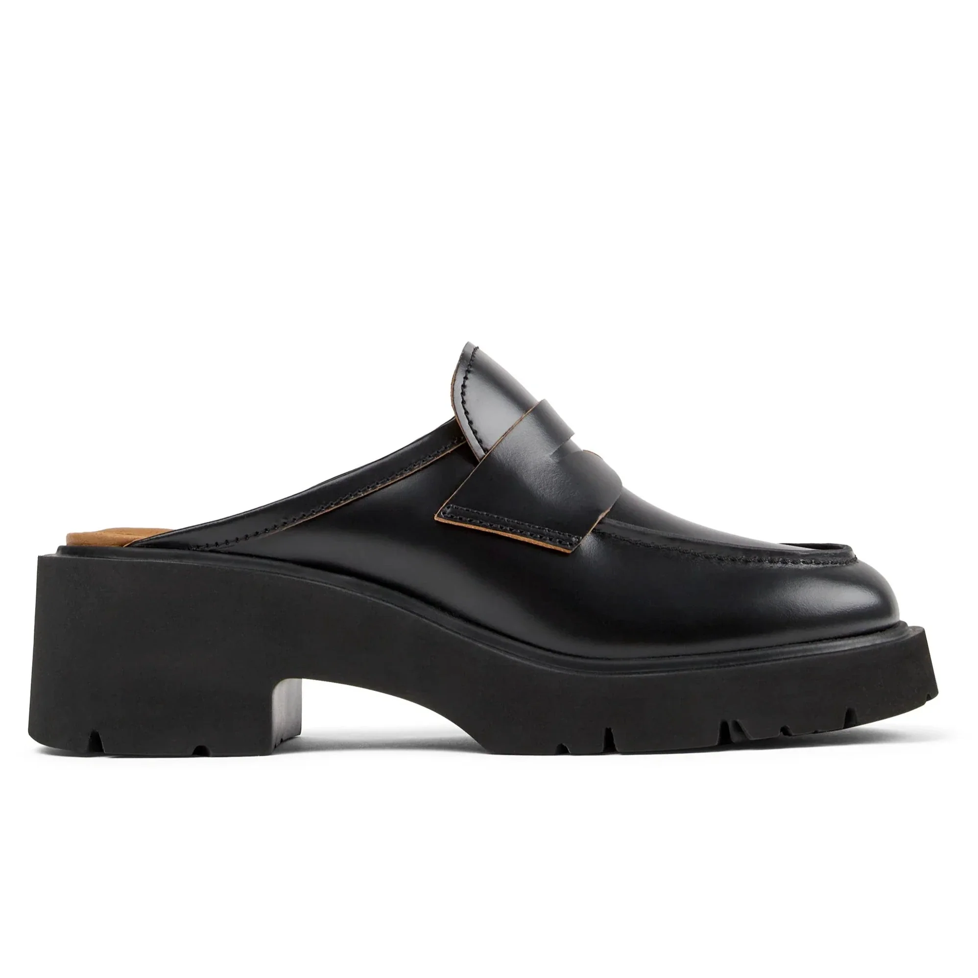 CAMPER | ZAPATO SEMIABIERTO MUJER | MILAH BLACK | NEGRO