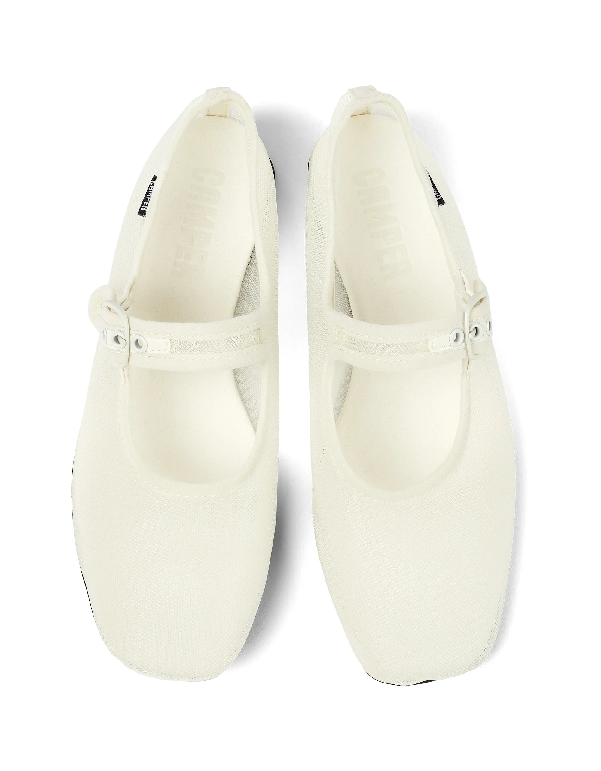 CAMPER | BAILARINAS MUJER | CASI WHITE NATURAL | BLANCO