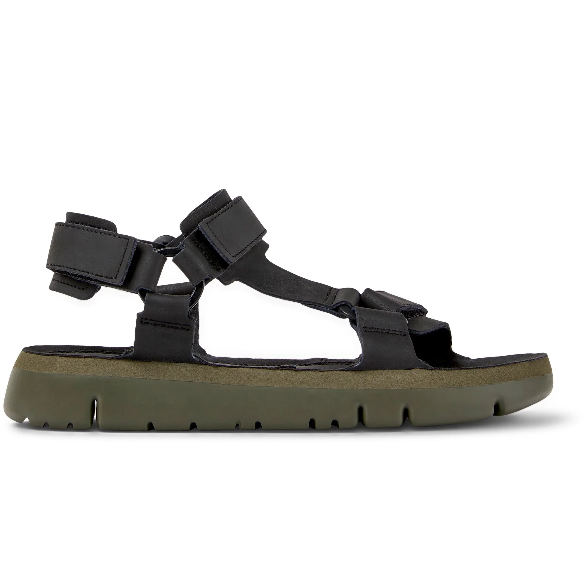 CAMPER | SANDALIAS HOMBRE | ORUGA BLACK | NEGRO
