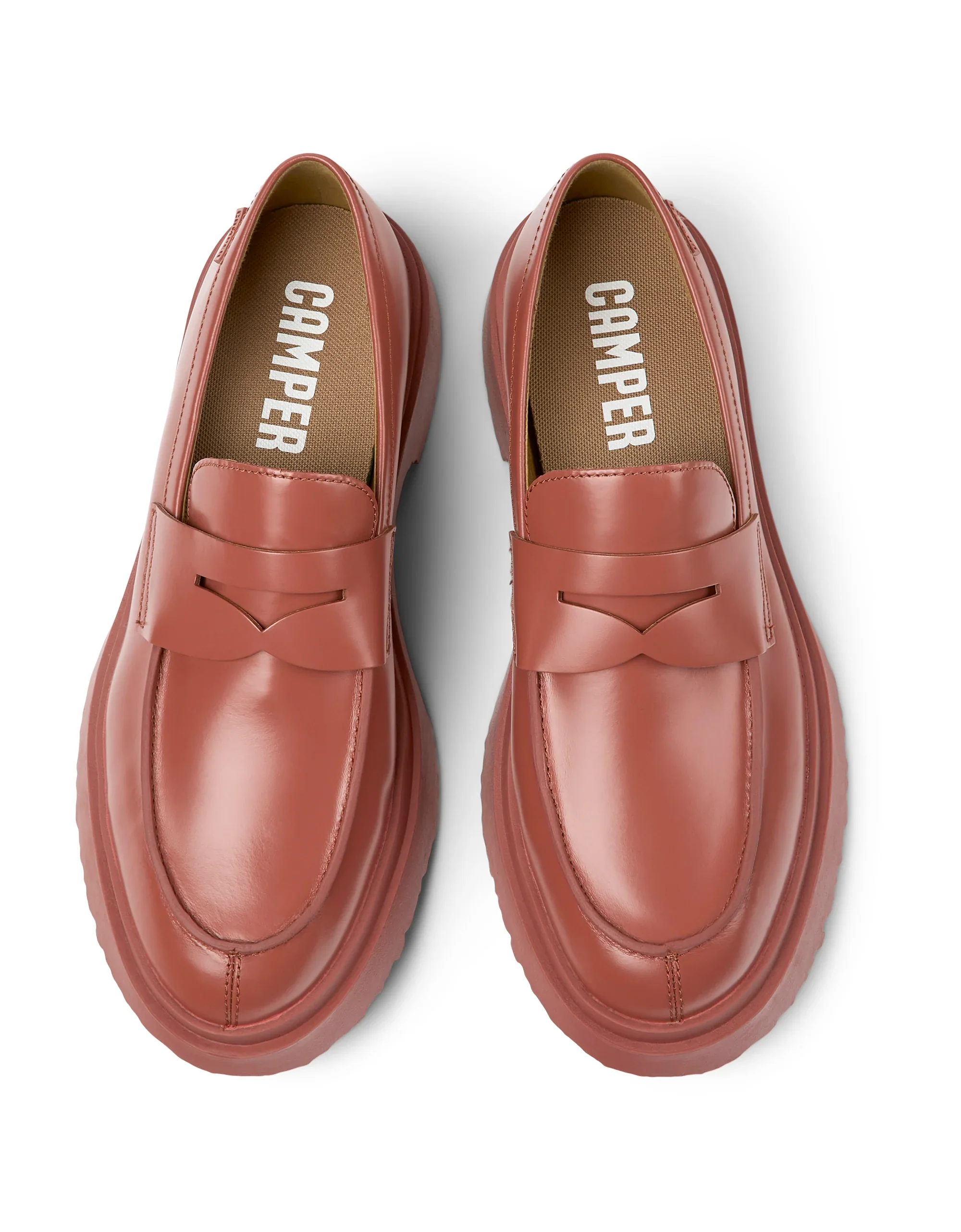 CAMPER | MOCASINES HOMBRE | WALDEN MEDIUM RED | ROJO