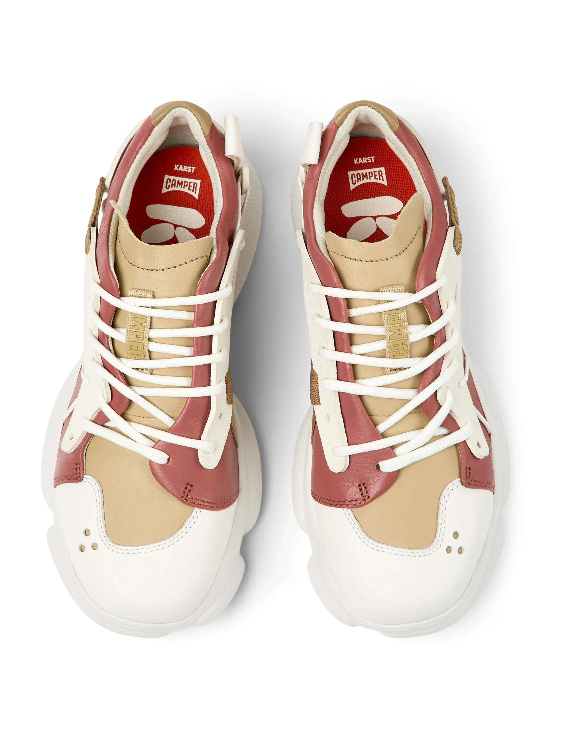 CAMPER | SNEAKERS MUJER | KARST MULTI - ASSORTED | ROJO