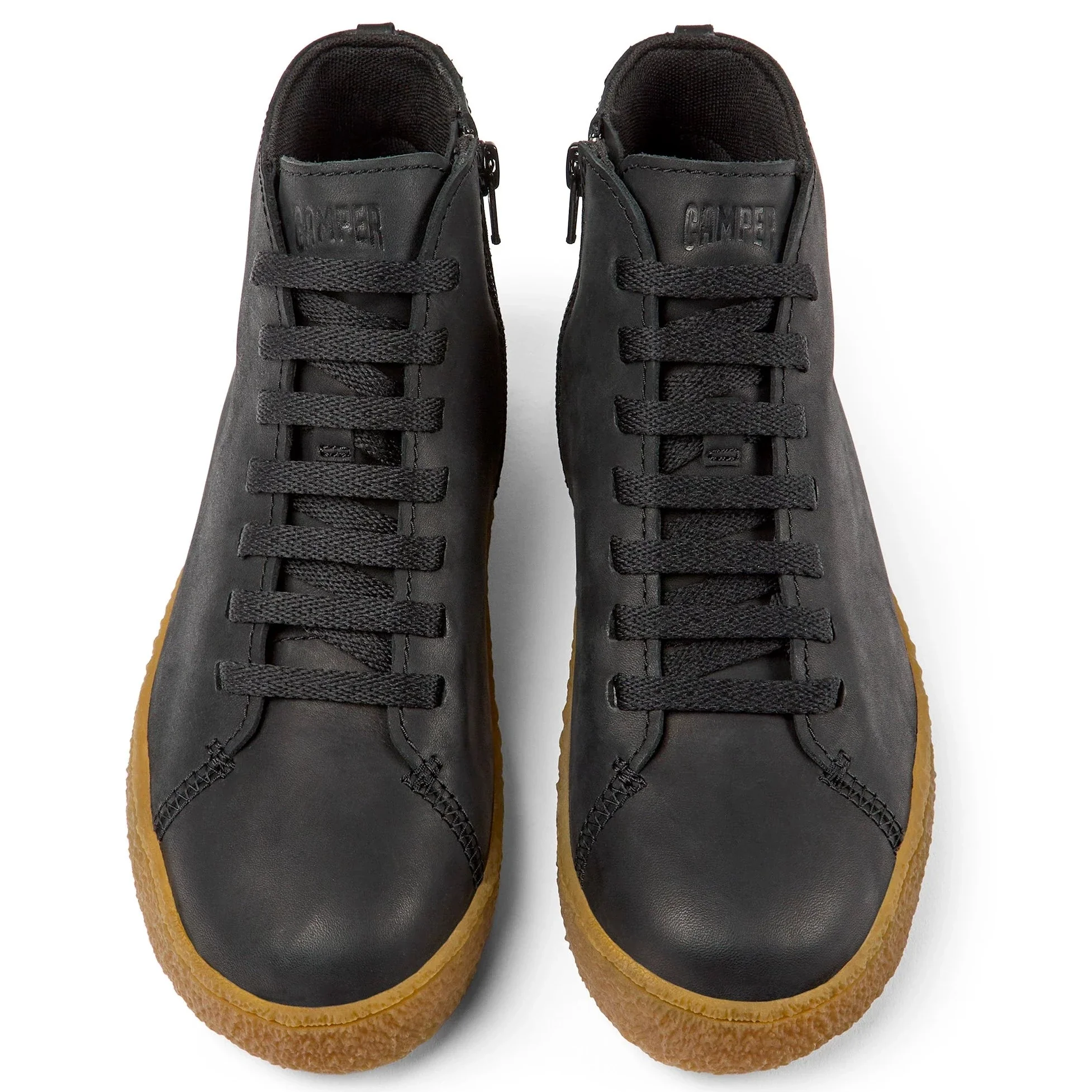 CAMPER | BOTINES MUJER | PEU TERRENO | NEGRO