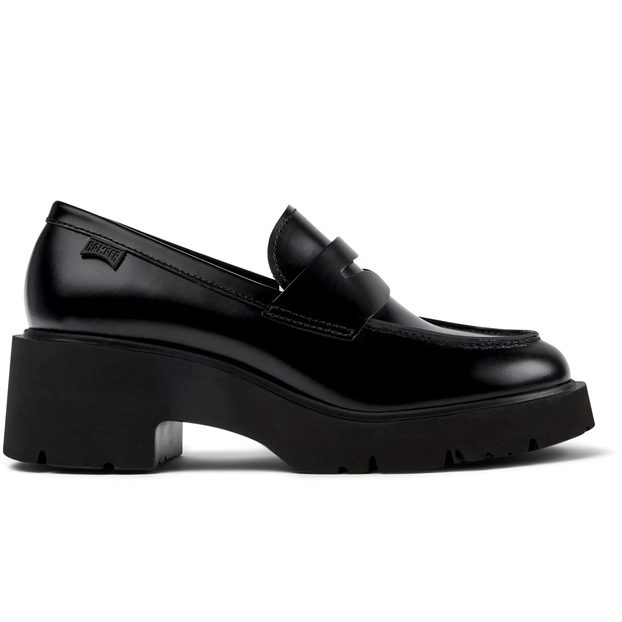 CAMPER | MOCASINES MUJER | MILAH | NEGRO;