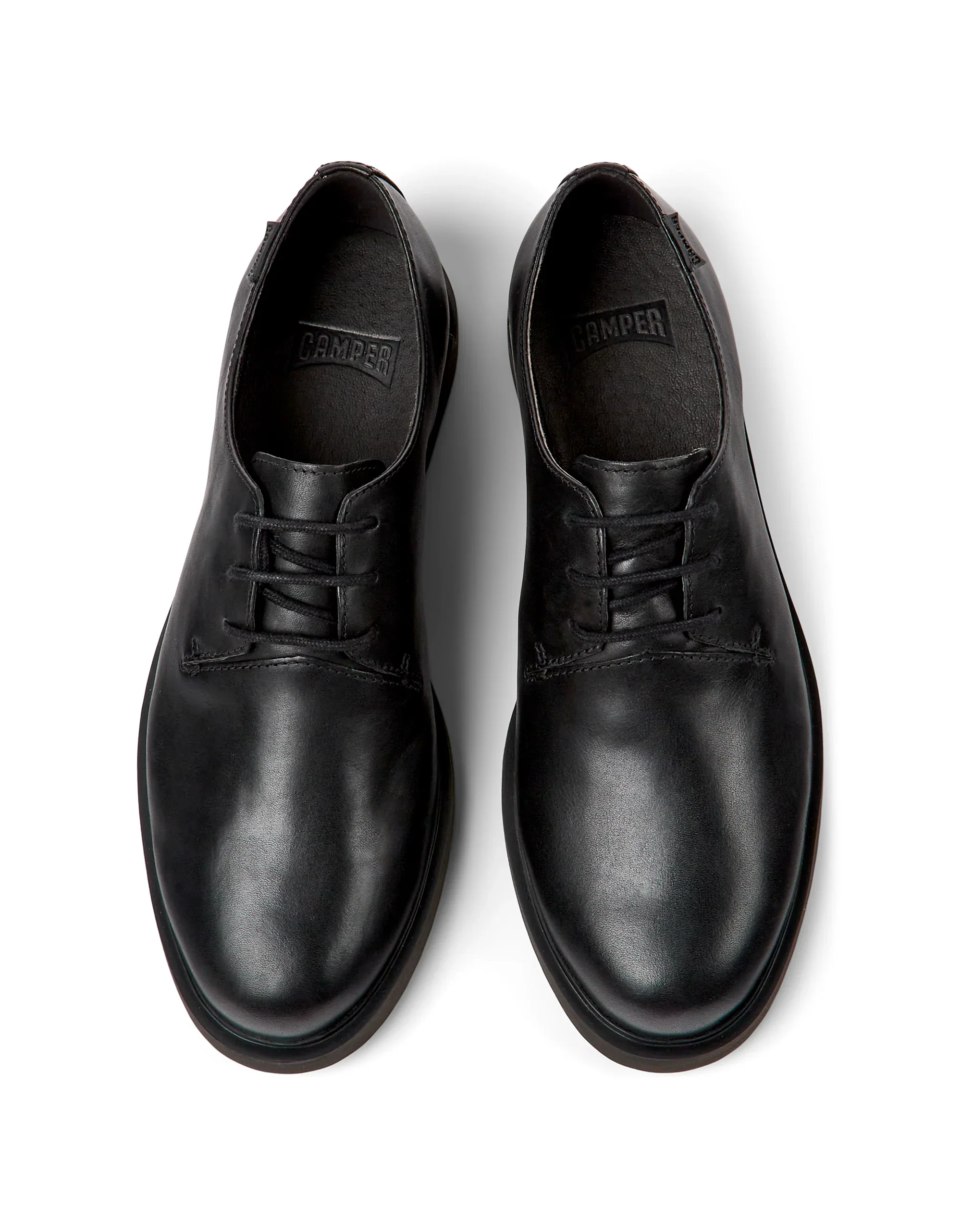 CAMPER | ZAPATOS DERBY MUJER | IMAN | NEGRO