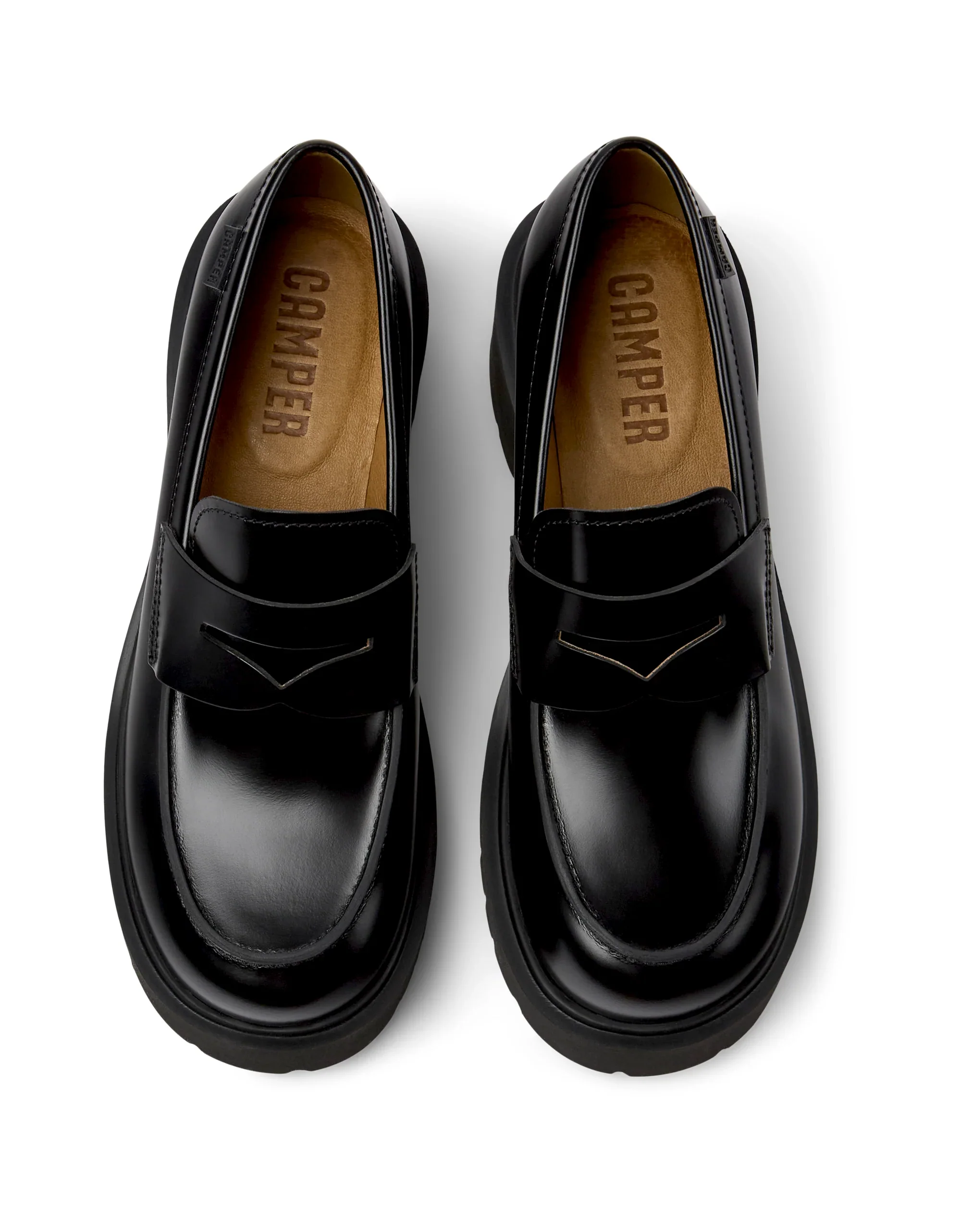 CAMPER | MOCASINES MUJER | MILAH | NEGRO;