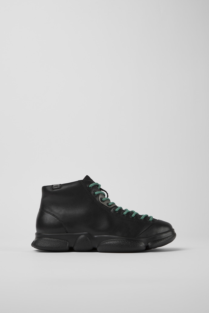 Sneakers negras de piel para mujer