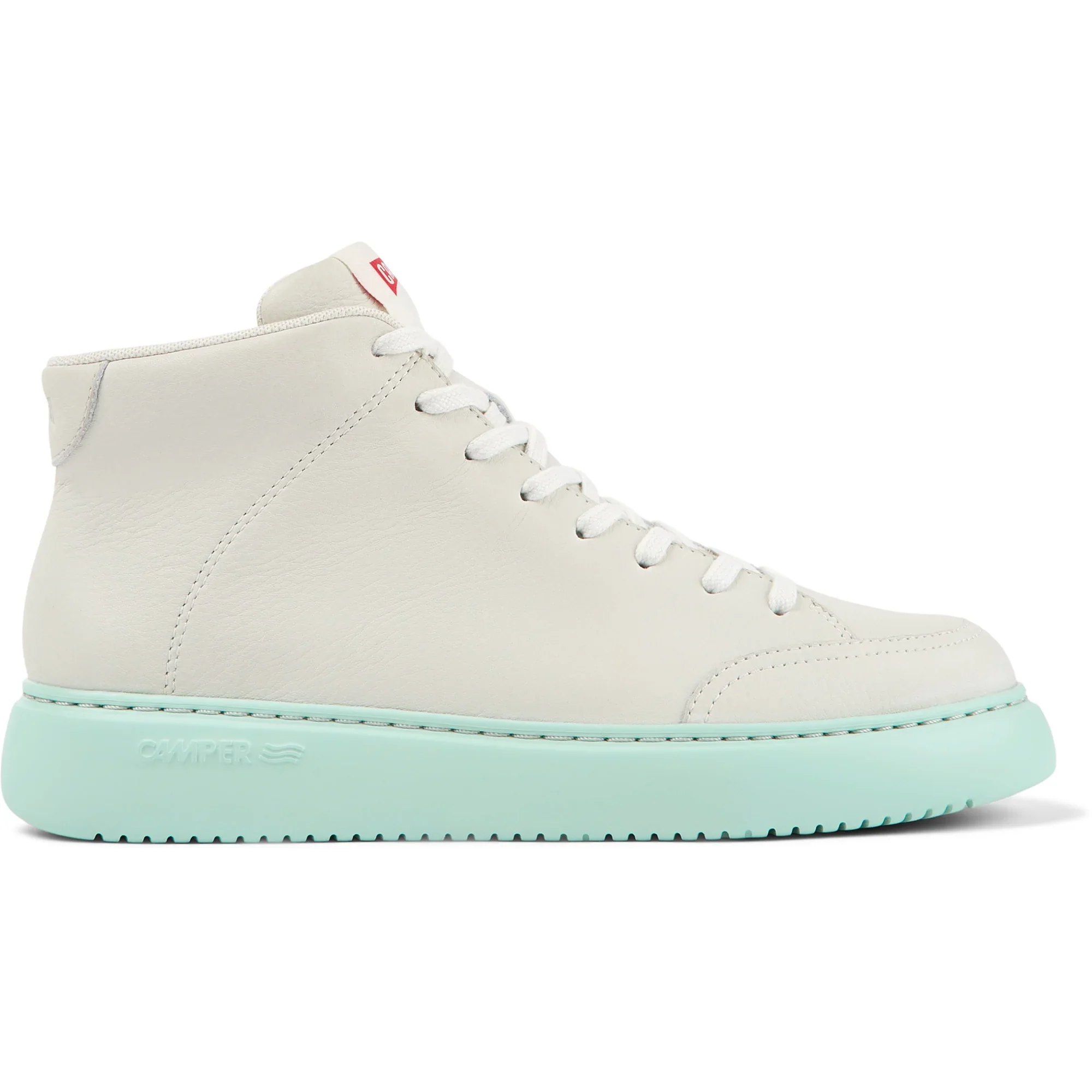 CAMPER | SNEAKERS ALTOS MUJER | RUNNER WHITE NATURAL | BLANCO