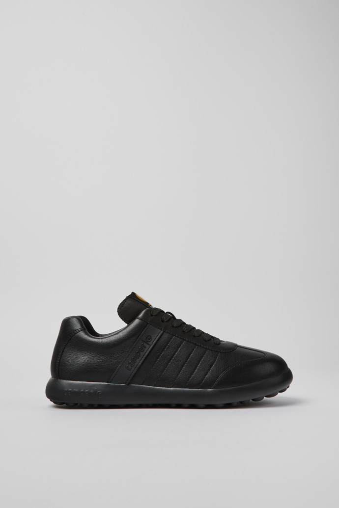 Sneakers de piel en color negro para hombre