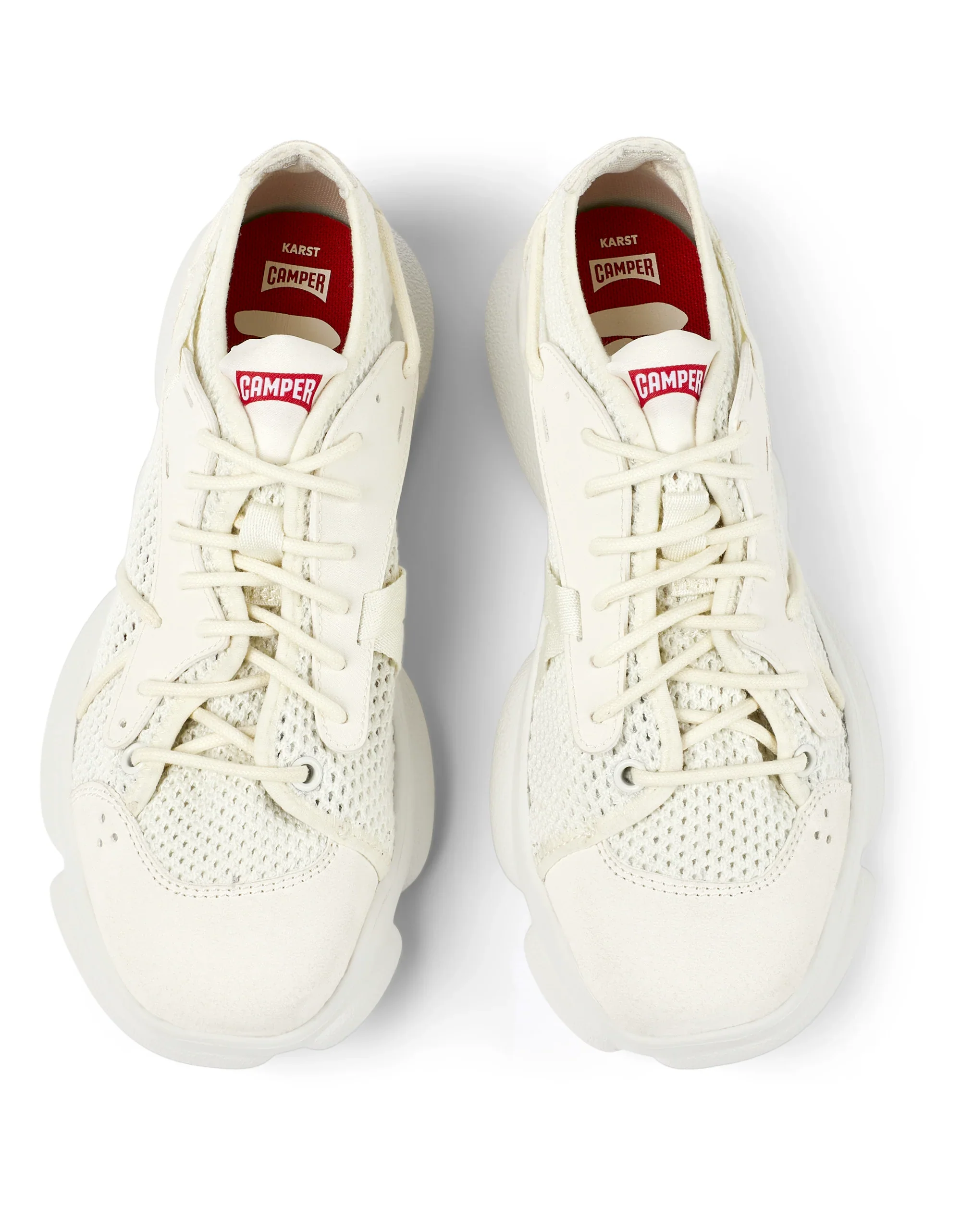 CAMPER | SNEAKERS MUJER | KARST WHITE NATURAL | BLANCO