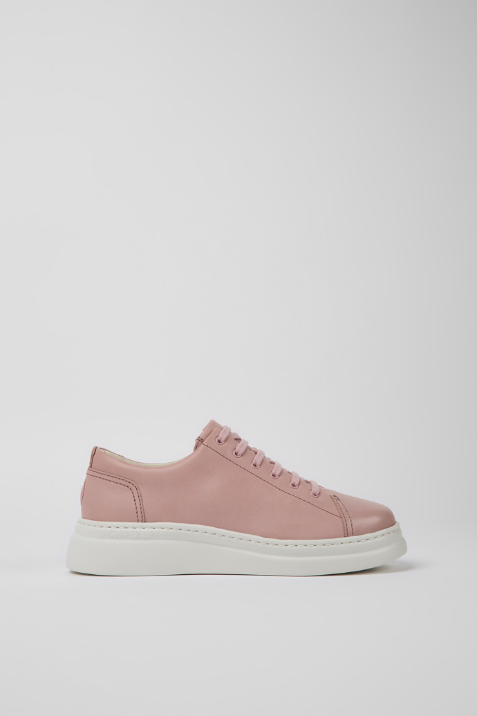 Sneakers rosas de piel para mujer