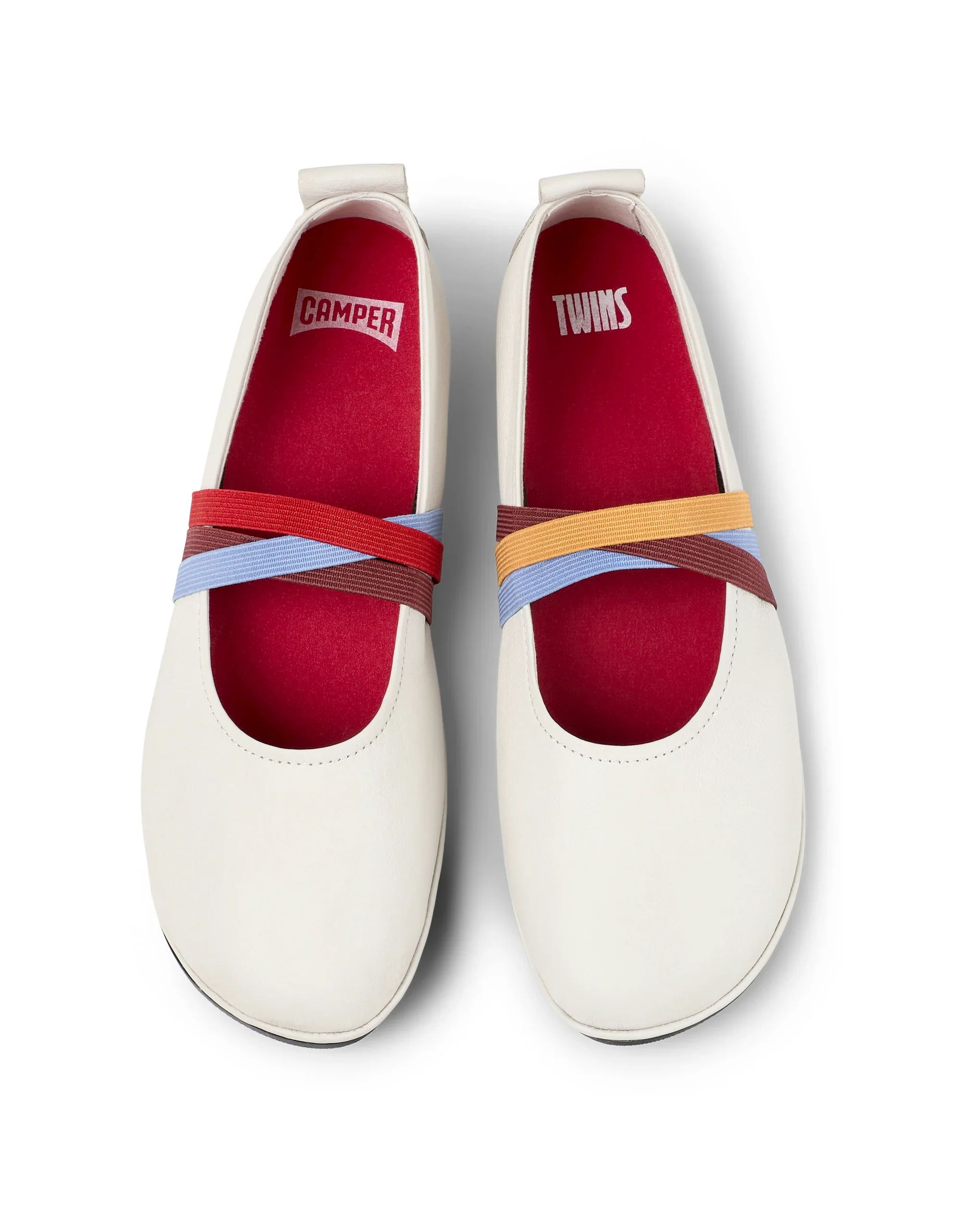 CAMPER | BAILARINAS MUJER | TWINS WHITE NATURAL | BLANCO
