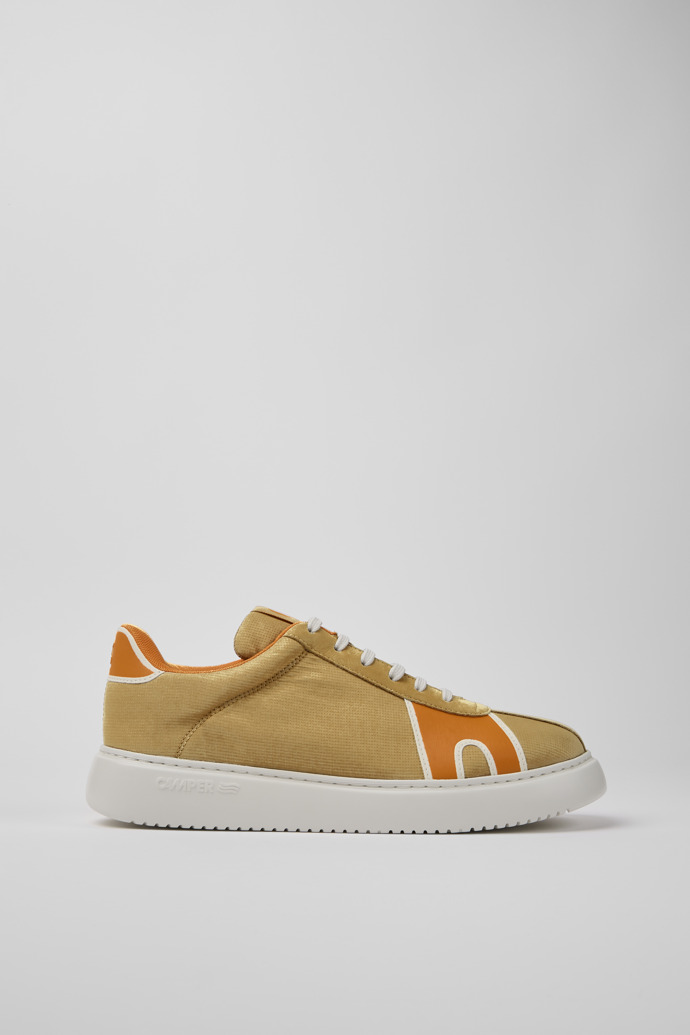 Sneakers marrones, naranjas y beige para hombre