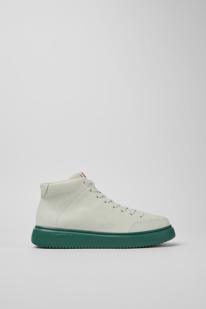 Sneakers blancas de piel sin te&ntilde;ir para mujer