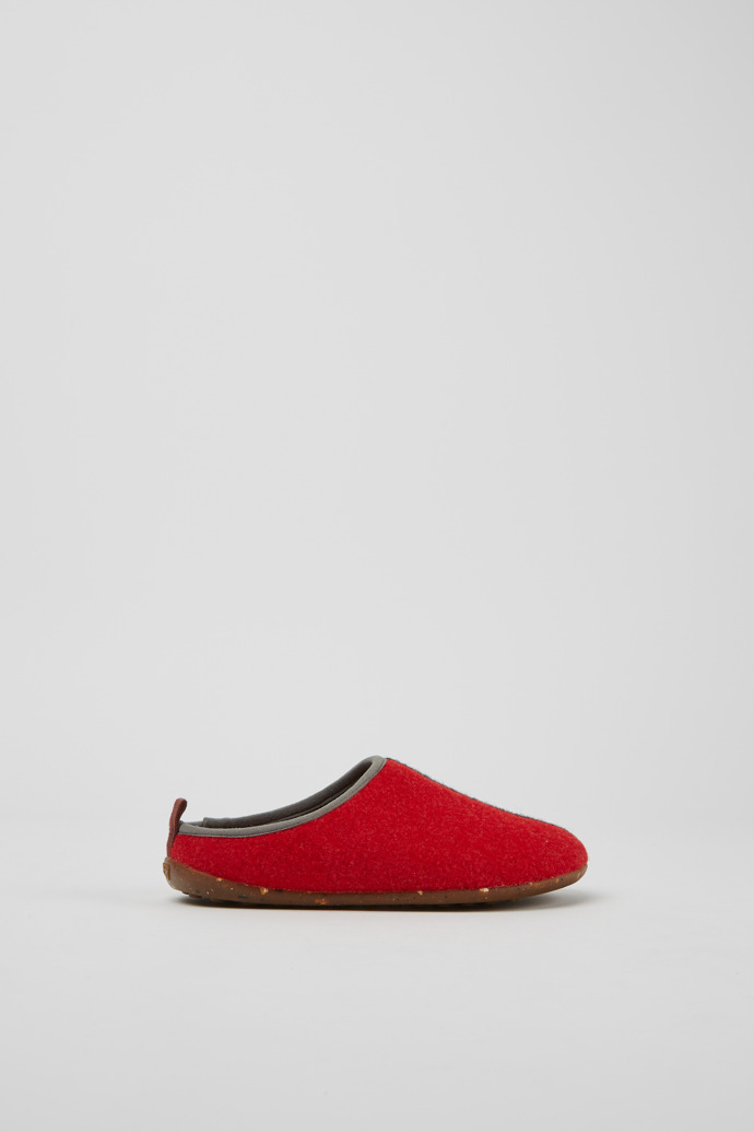 Zapatillas de ca&Ntilde;a de lana multicolor