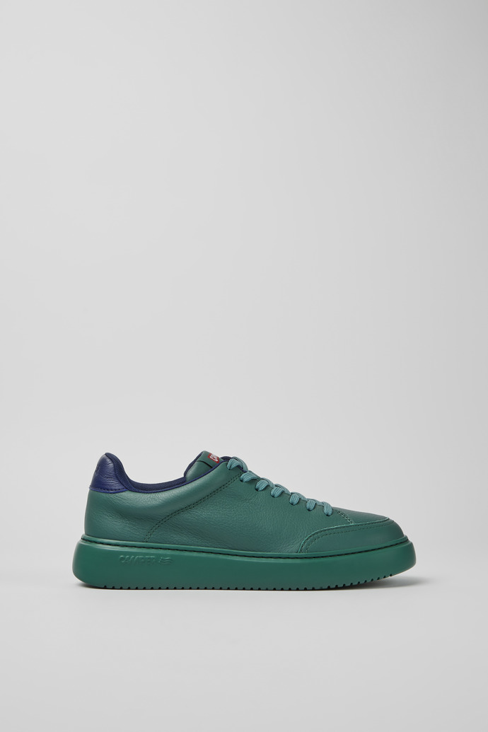 Sneakers verdes de piel para mujer