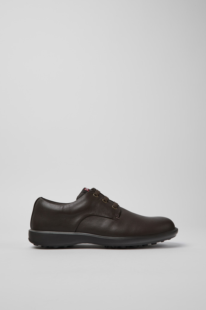 Zapatos blucher marr&ograve;n oscuro para hombre