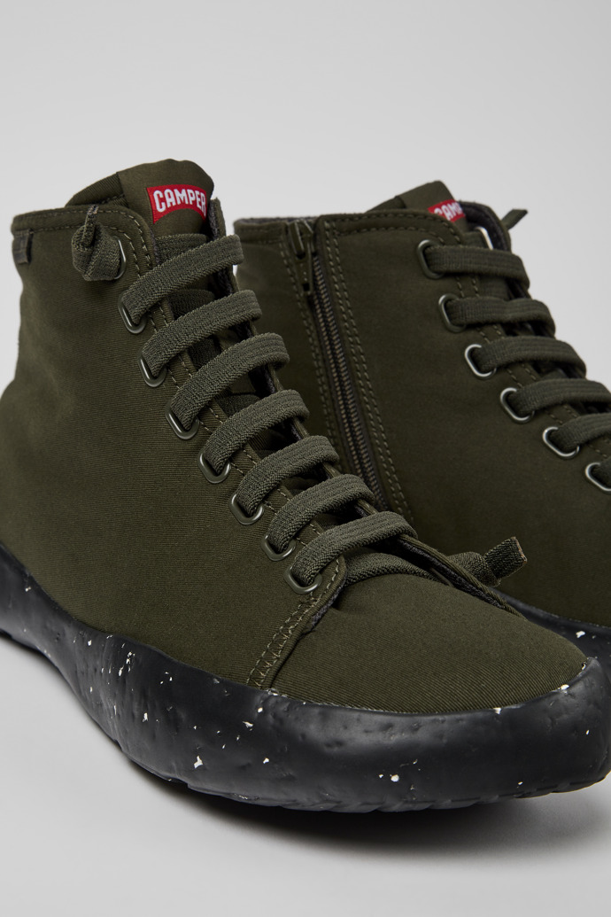 Botines verdes para hombre