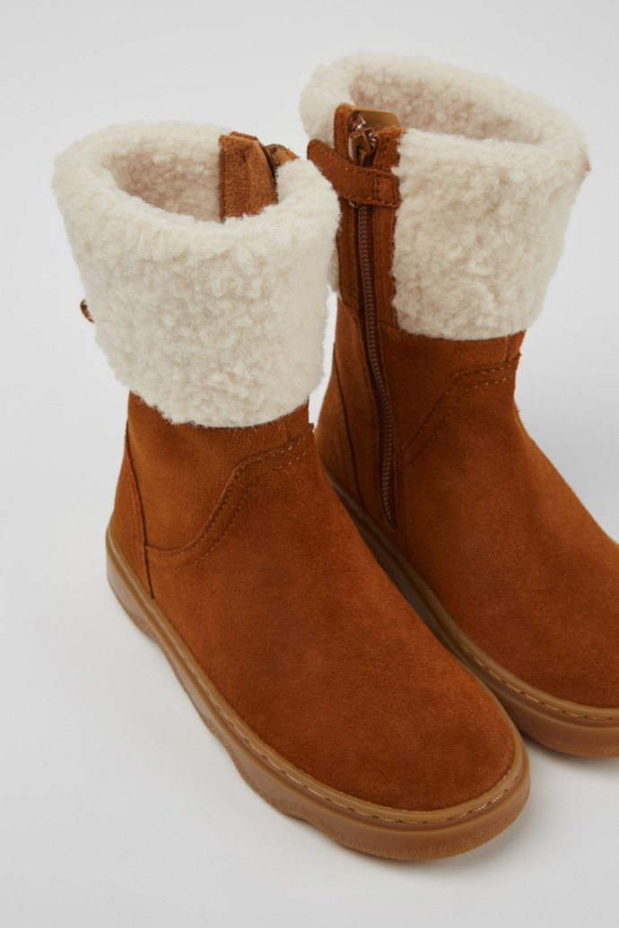 Botas de nobuk marrones