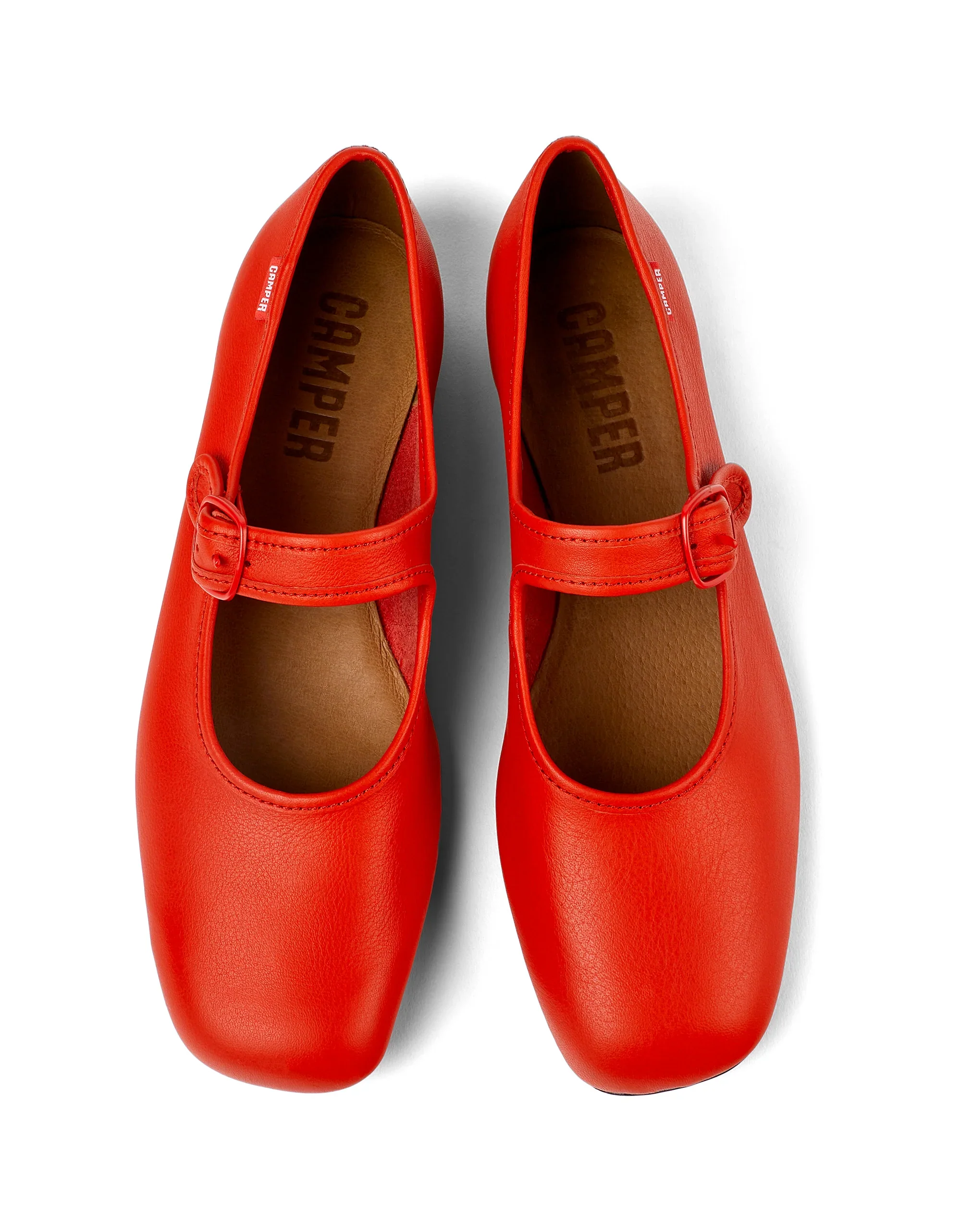 CAMPER | BAILARINAS MUJER | CASI BRIGHT RED | ROJO