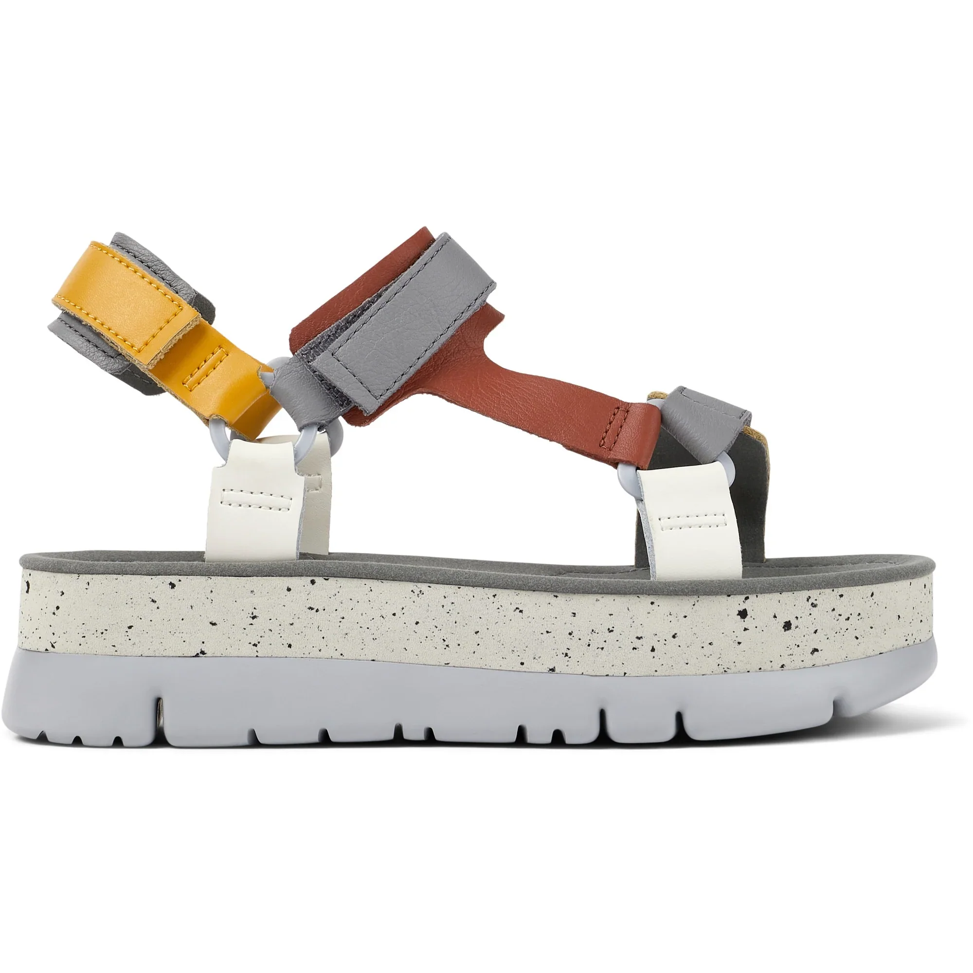 CAMPER | SANDALIAS MUJER | ORUGA MULTI - ASSORTED | NARANJA
