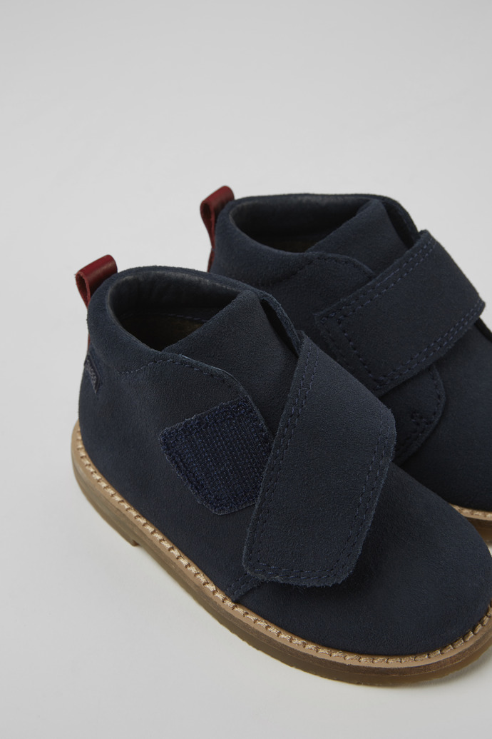 Botas de nobuk azules