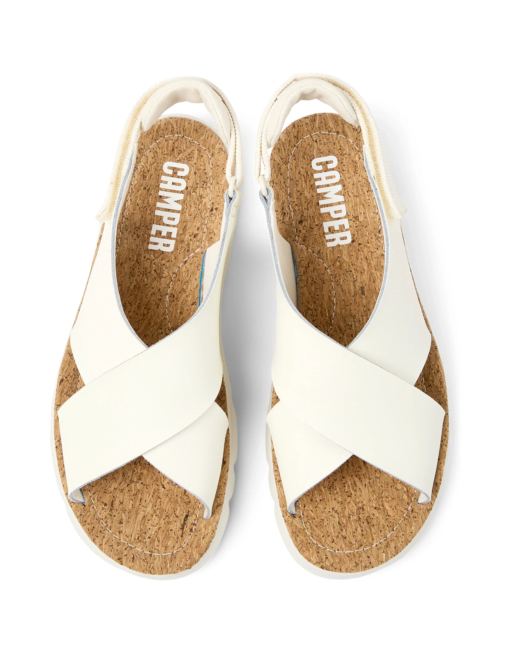 CAMPER | SANDALIAS MUJER | ORUGA WHITE NATURAL | BLANCO
