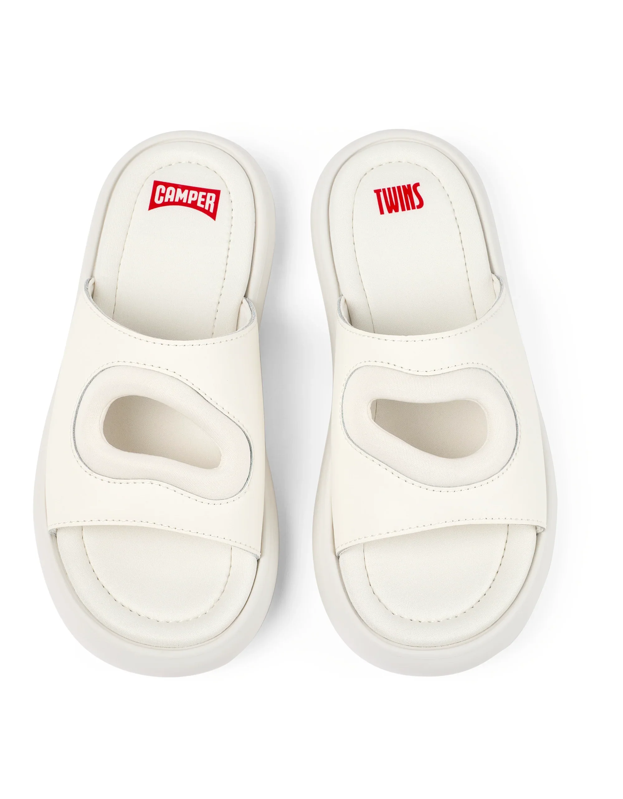 CAMPER | SANDALIAS MUJER | TWS WHITE NATURAL | BLANCO