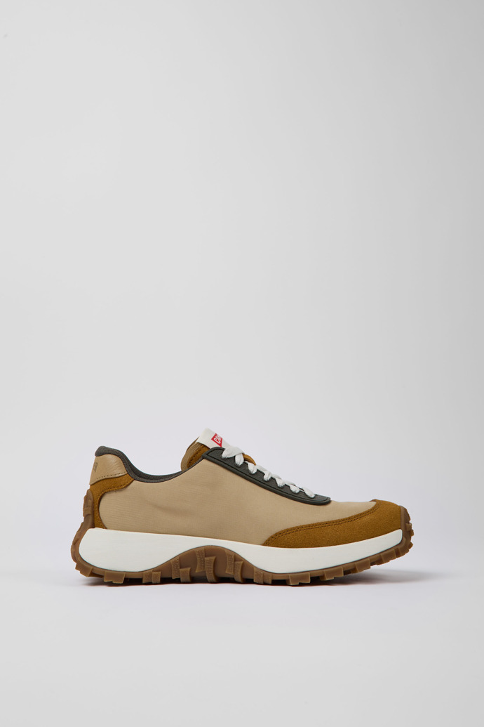 Sneakers multicolores de tejido y nobuk para mujer