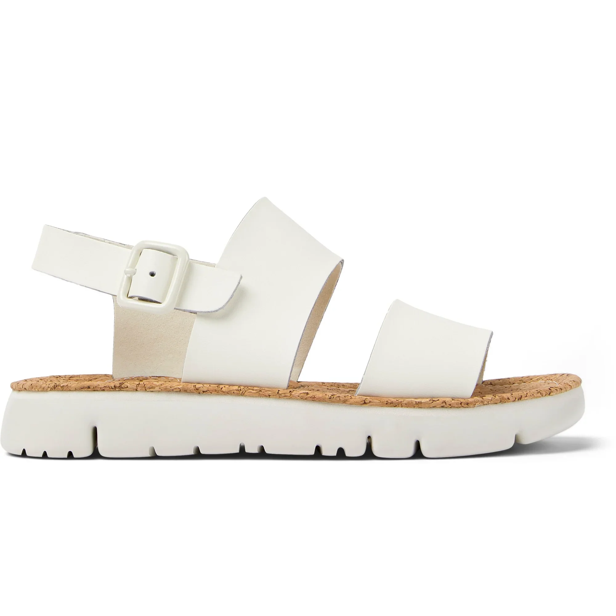 CAMPER | SANDALIAS MUJER | ORUGA WHITE NATURAL | BLANCO