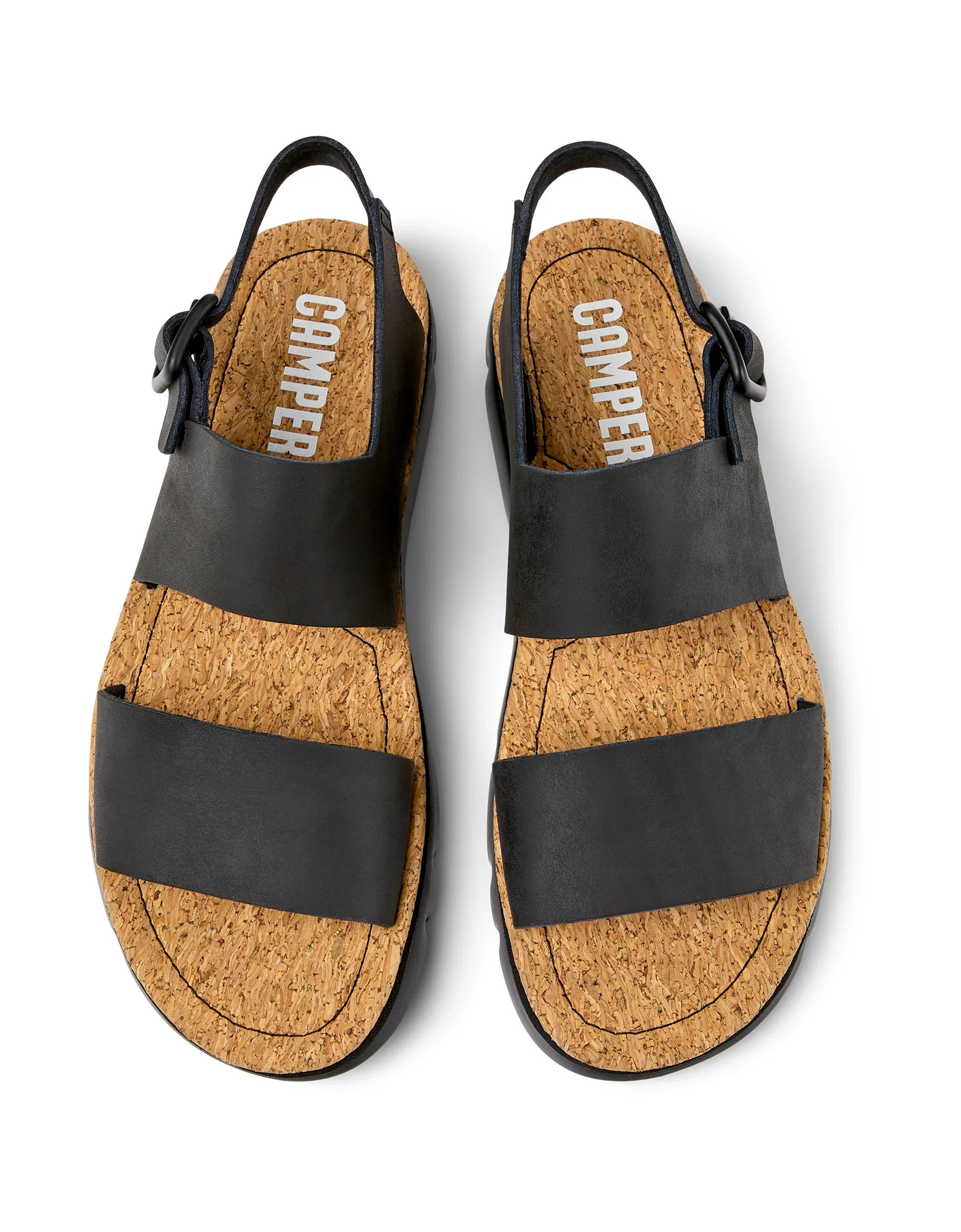 CAMPER | SANDALIAS MUJER | ORUGA BLACK | NEGRO