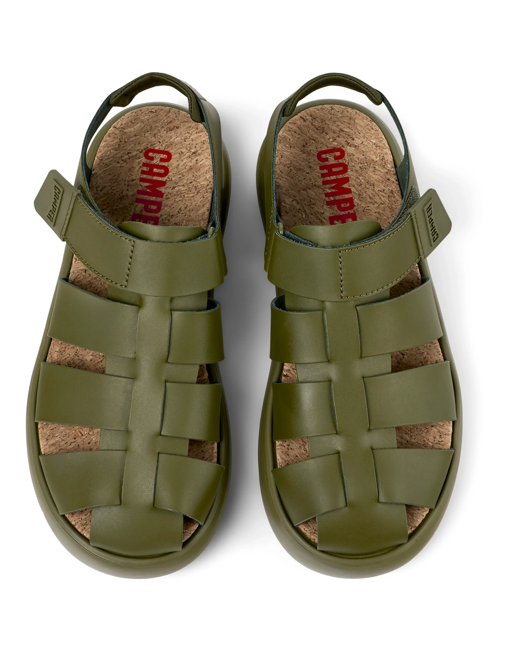 CAMPER | SANDALIAS HOMBRE | PELOTAS MEDIUM GREEN | VERDE
