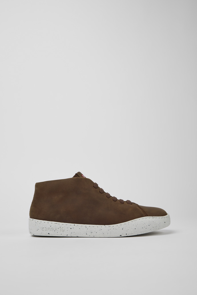Sneakers marrones de piel para hombre