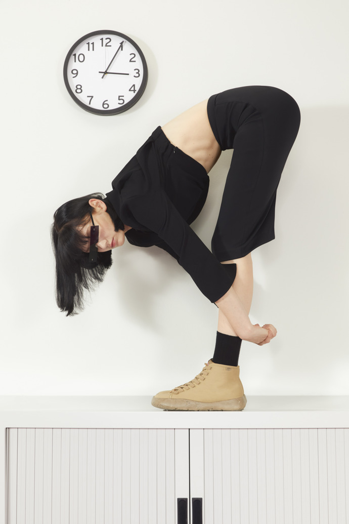 Sneakers beiges para mujer