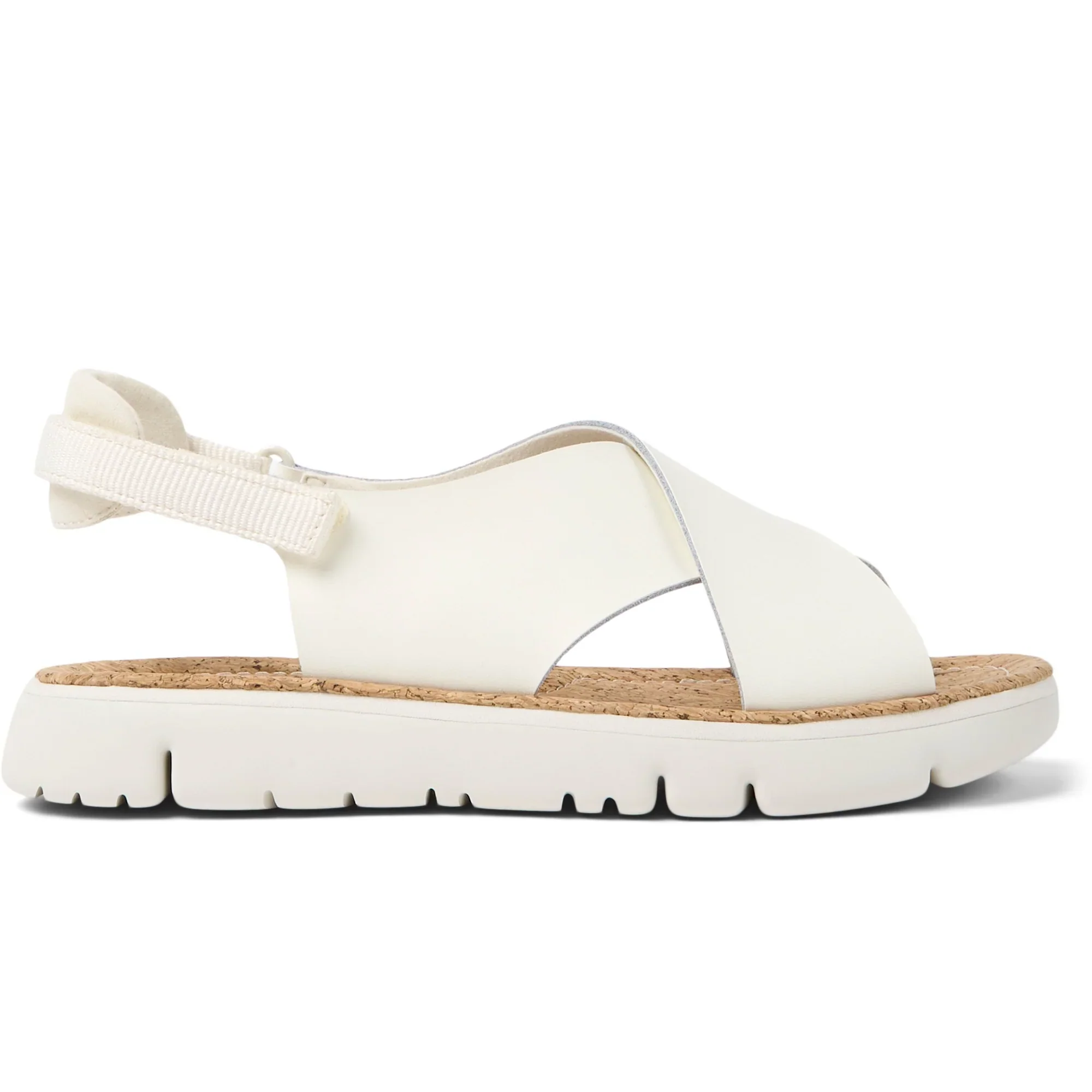 CAMPER | SANDALIAS MUJER | ORUGA WHITE NATURAL | BLANCO