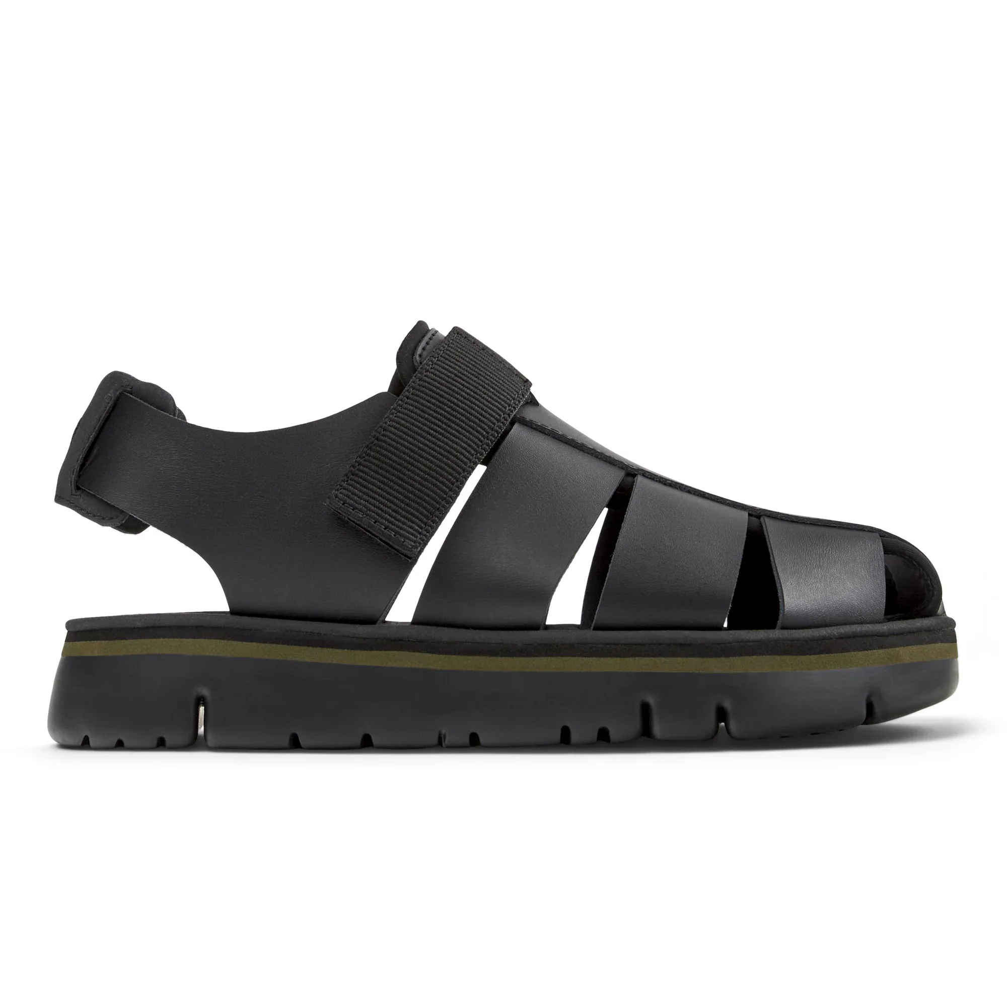 CAMPER | SANDALIAS HOMBRE | ORUGA BLACK | NEGRO