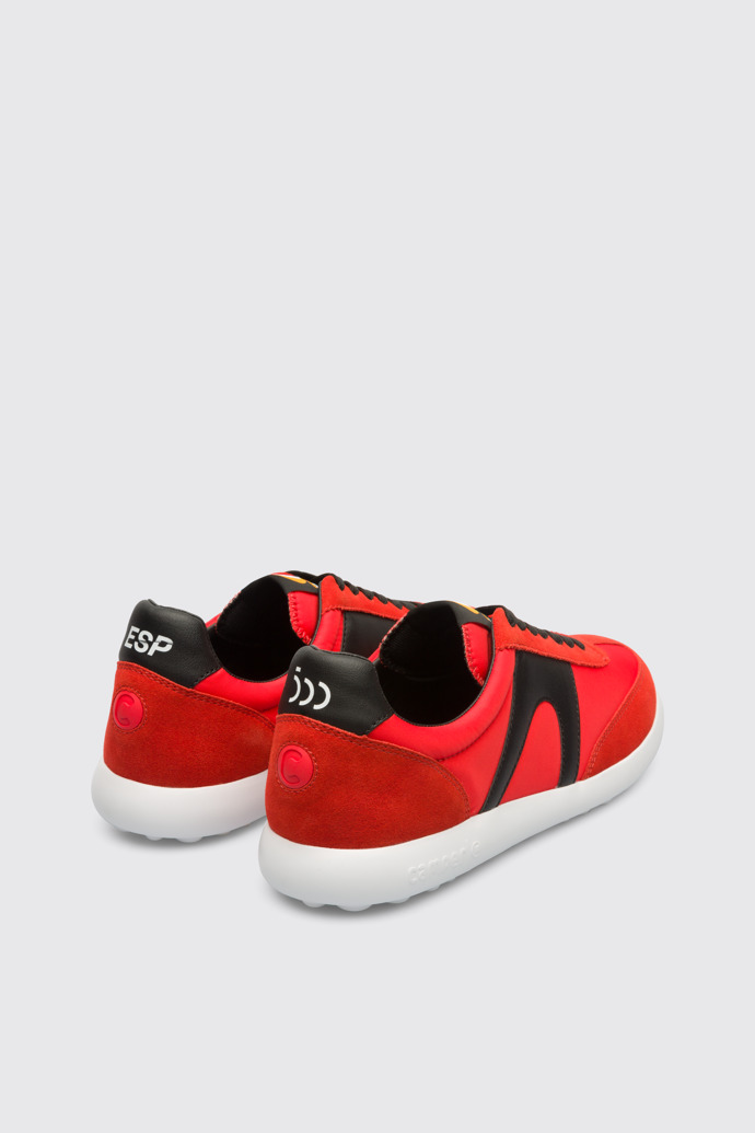Sneaker roja de hombre
