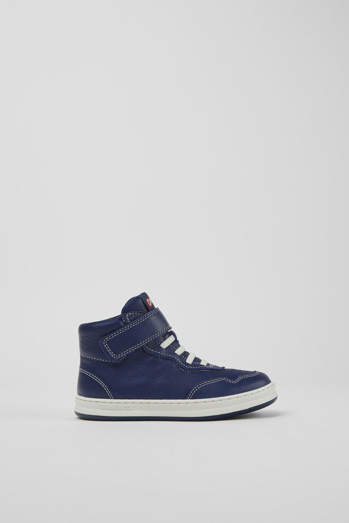 Sneakers de piel azules