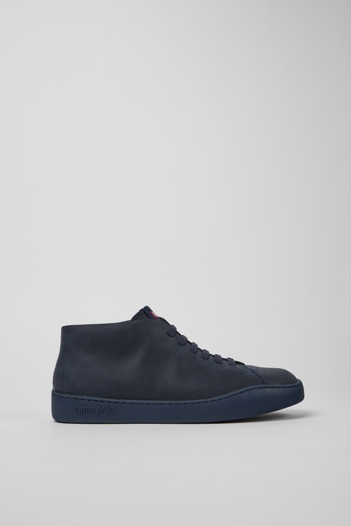 Sneakers azules de piel para hombre