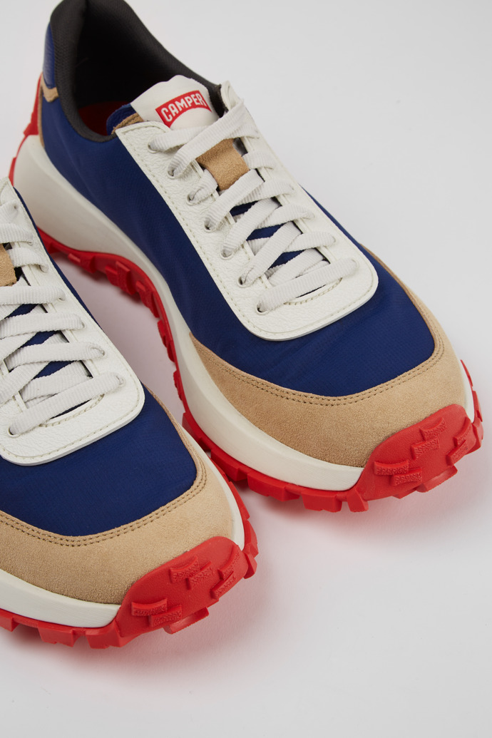 Sneakers multicolores de tejido y nobuk para hombre