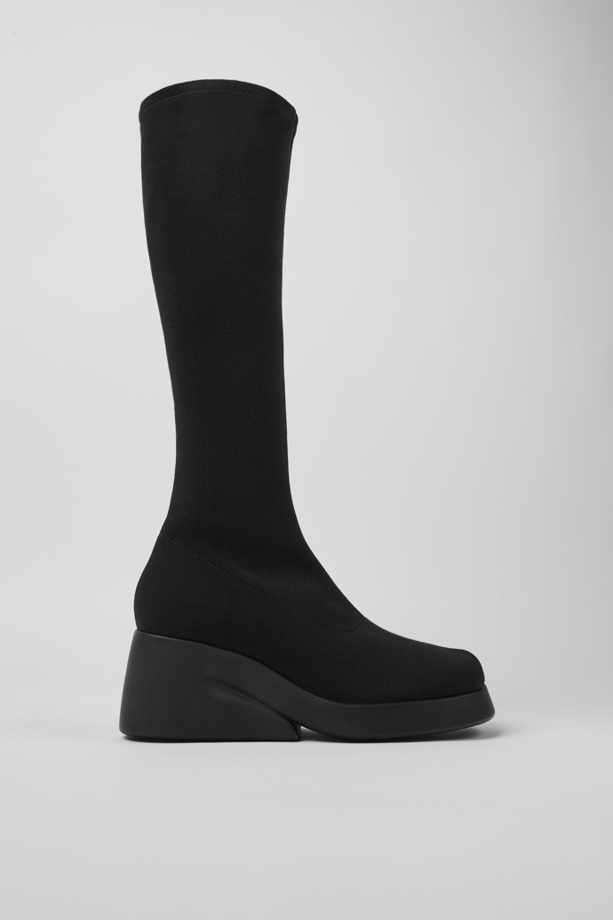 Botas altas negras de TENCEL&trade; Lyocell para mujer