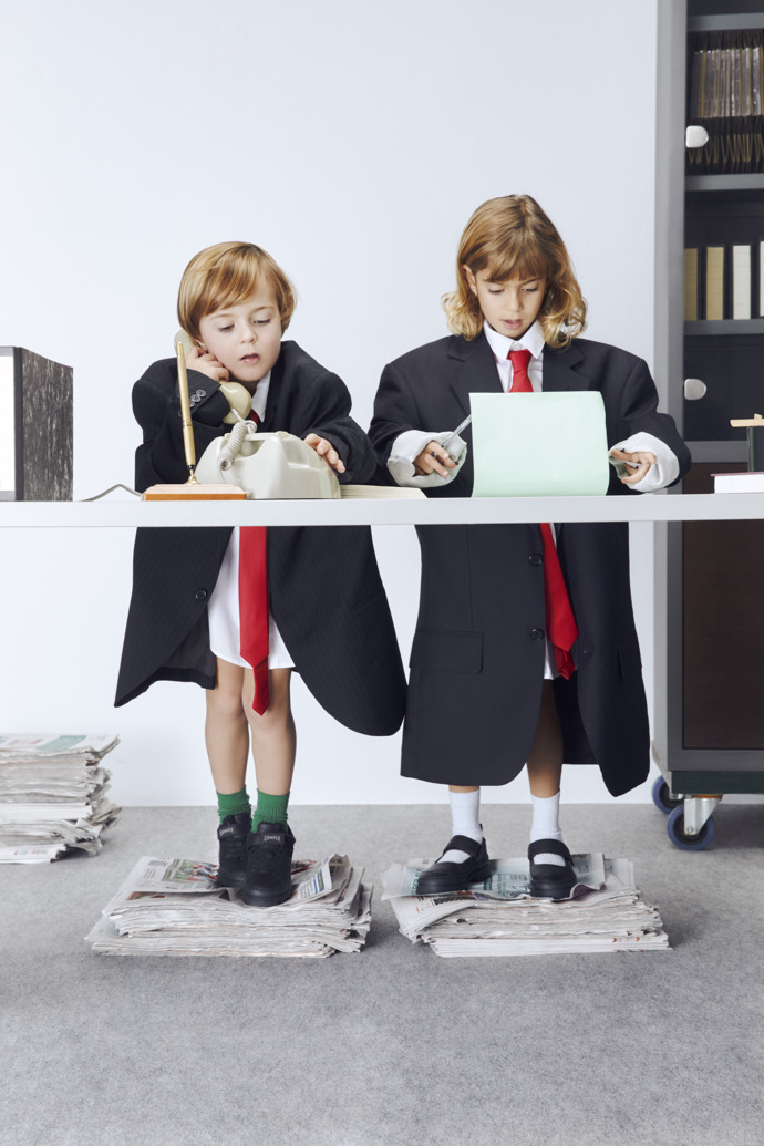 Zapatos de piel negros