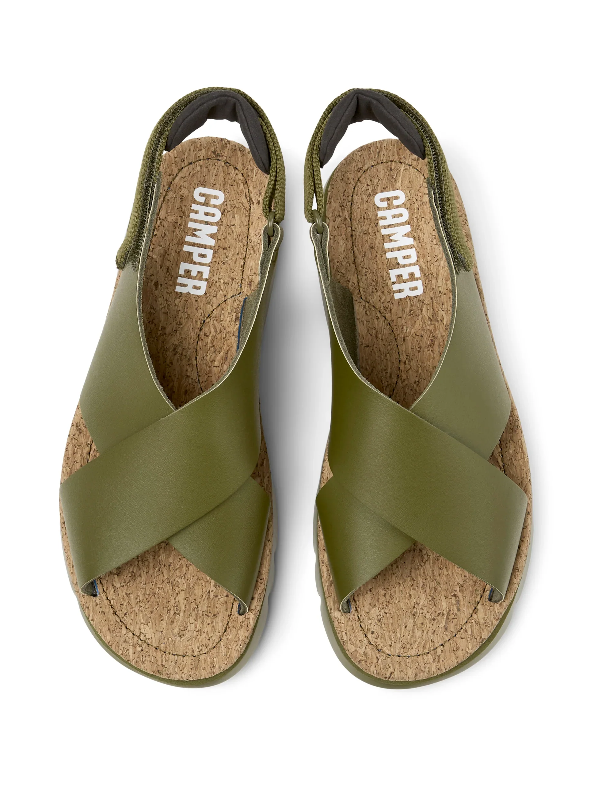 CAMPER | SANDALIAS MUJER | ORUGA MEDIUM GREEN | VERDE
