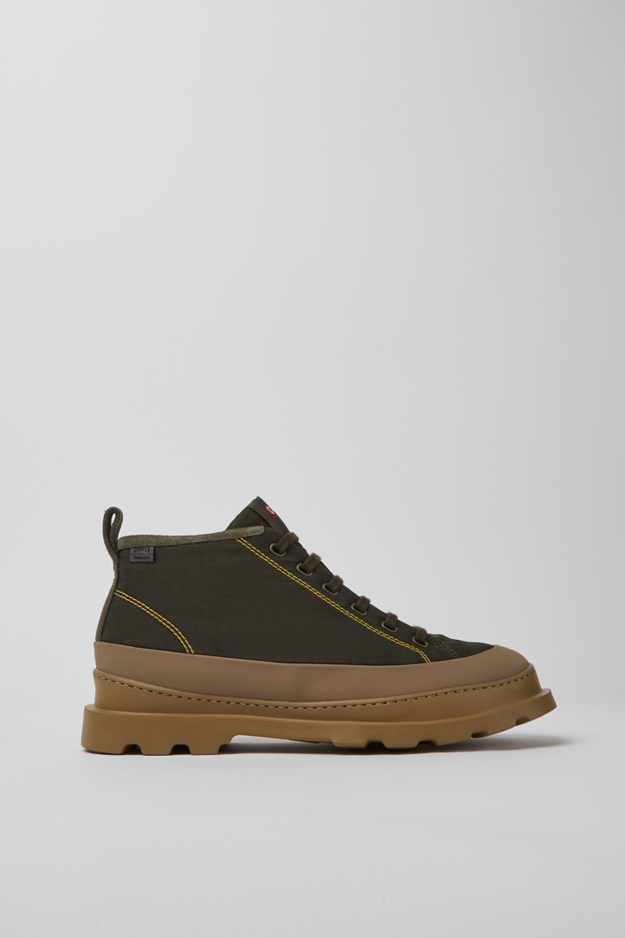 Botines marrones y verdes para hombre