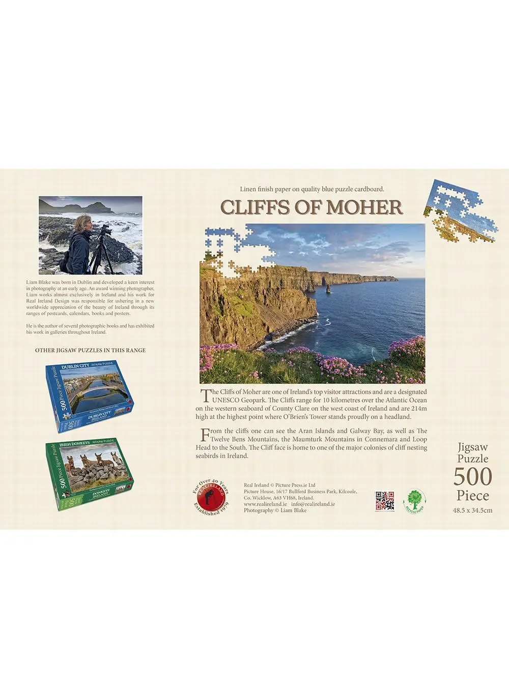 Cliffs Of Moher Jigsaw Puzzle