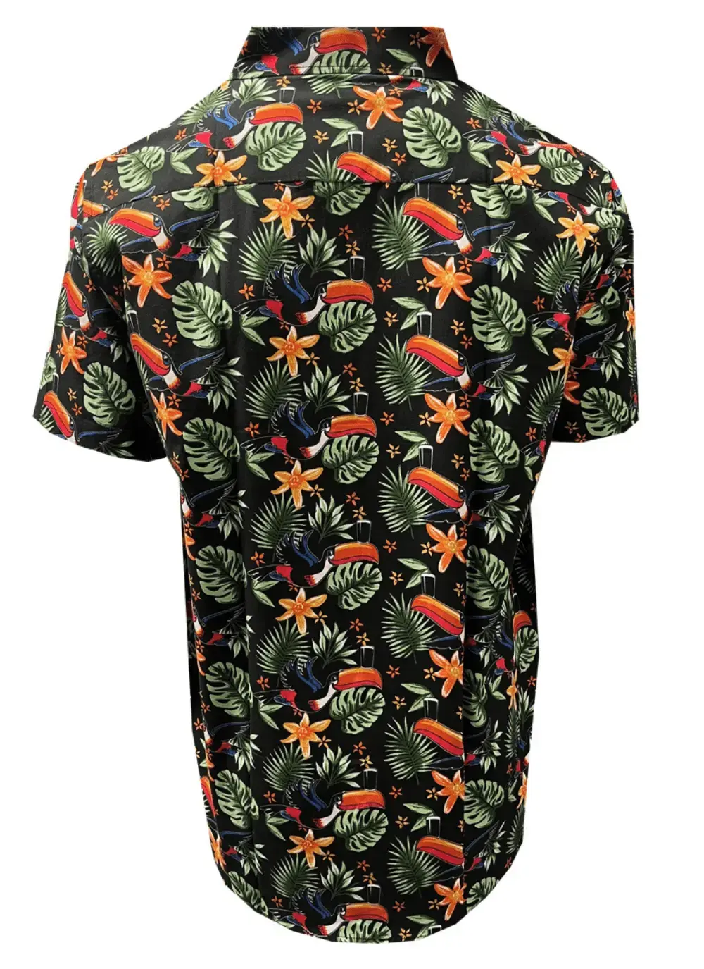 Guinness Toucan Hawaiian Print Shirt