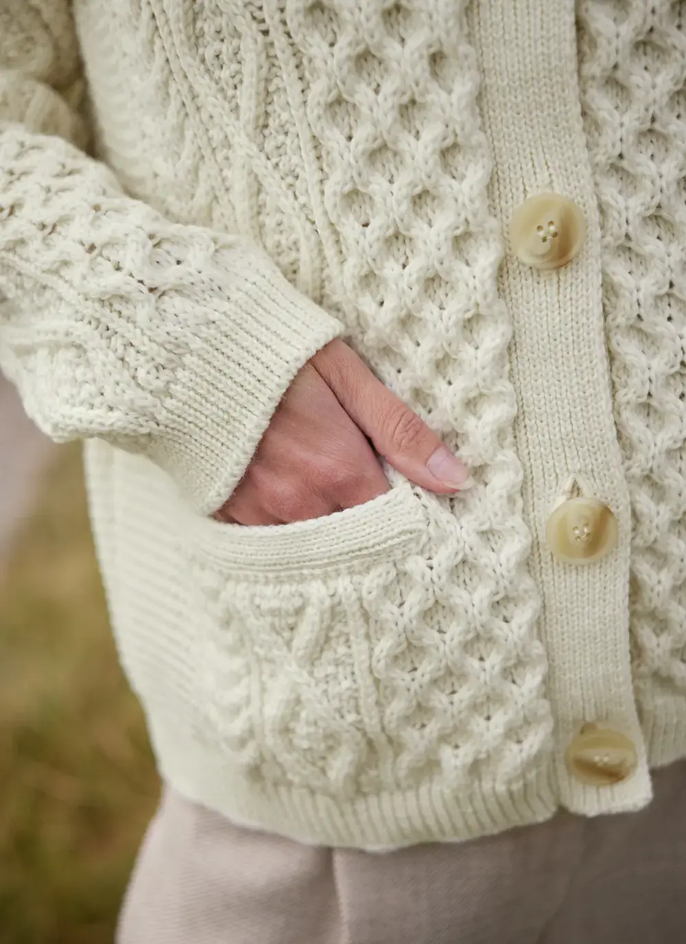 Ruby Aran Merino Lumber